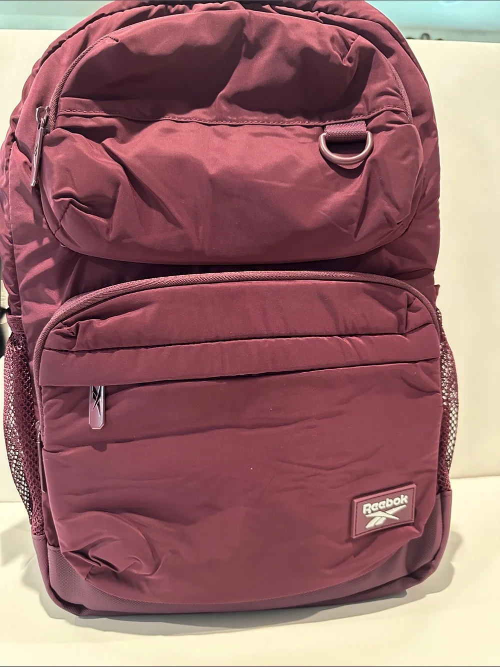 NWT Teebok Kasey Grape Wine Ex-Large Laptop Backpack W/Multiple outside pockets.